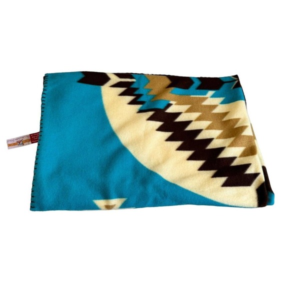 St Labre Indian School Polyester Throw Blanket 48”x32” Ashland Montana NEW - Picture 4 of 5